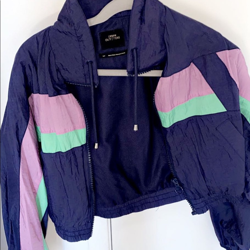Urban outfitters cropped bomber jacket